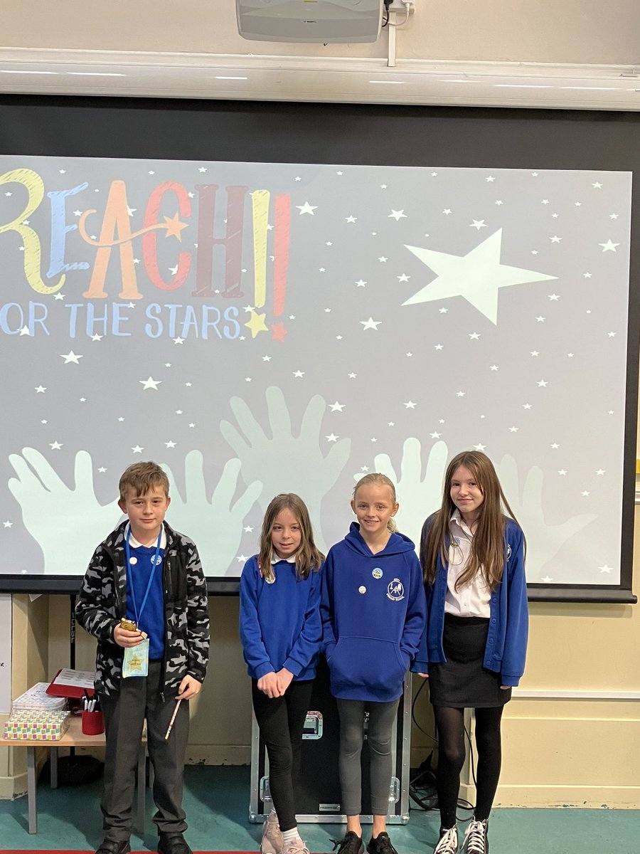 MrsRitchieAPS's tweet photo. Lots of birthdays to celebrate and our Stars of the Week. P1s let me see their sensational 6s and l got to read fantastic spooky stories from these P7s @MrsGallAPS @MissDalyAPS  @airthprimary https://t.co/u5NyTf3N4f