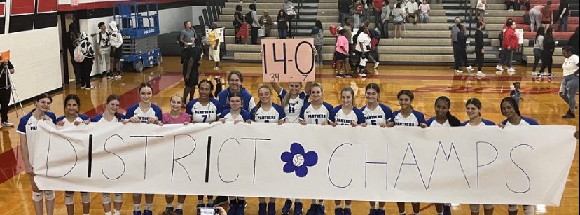 💙2024 DISTRICT CHAMPS! 14-0!🏐