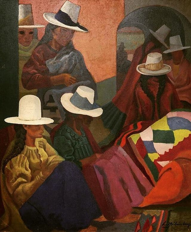 MenschOhneMusil's tweet photo. Cholas bolivianas (1939) Lino Enea Spilimbergo. https://t.co/Cn4d65dGVp