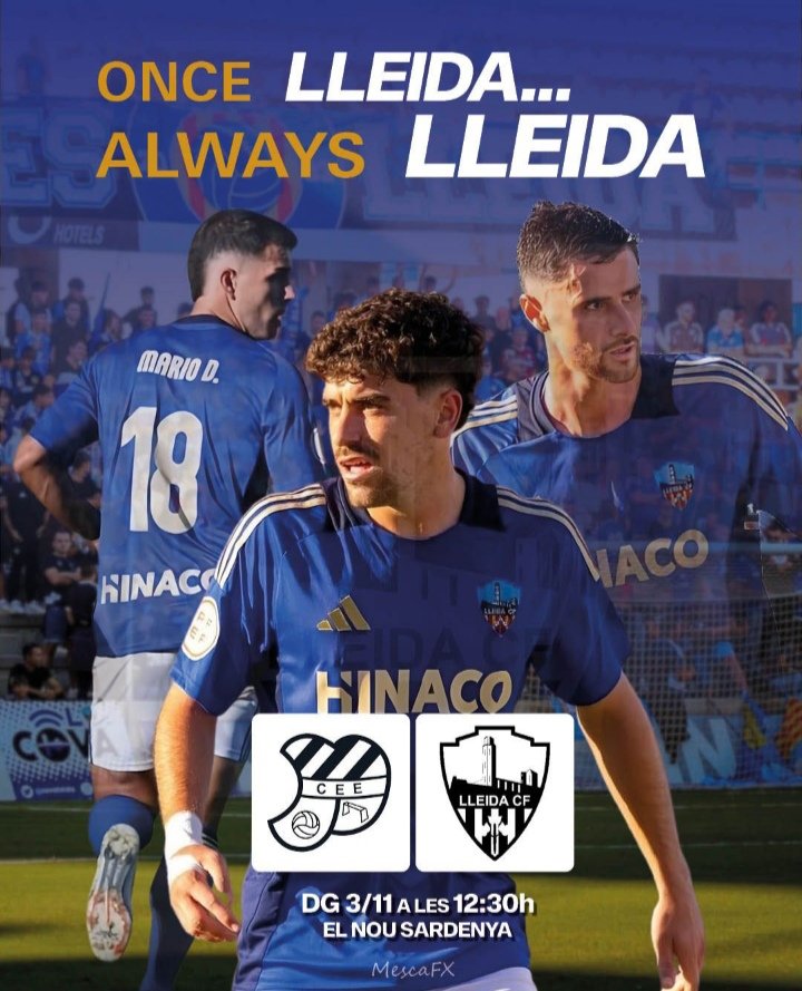 BluesNord's tweet photo. Diumenge hi ha alguna cosa més que 3 punts en joc, t'esperem al Nou Sardenya, el primer gol es marca a la grada��💙💙 

Disseny: @MescaFx https://t.co/HJ3kvEDZg0