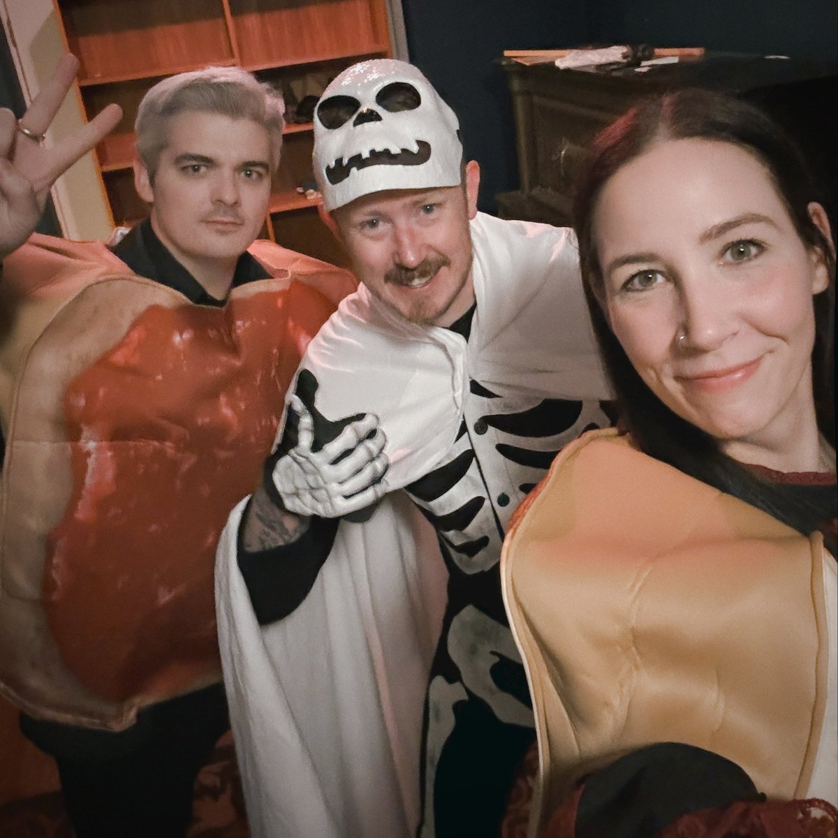 VVO)))LFMAN (@thewolfman) on Twitter photo Stoked that, after five years of bullshitting online with them, finally got to cross paths with <a href="/nuekerk/">Greg Newkirk</a> and <a href="/Weird_Dana/">Dana Newkirk</a>, and on Halloween no less! Make sure to listen to <a href="/ObjectsPod/">The Haunted Objects Podcast</a>! Stoked that, after five years of bullshitting online with them, finally got to cross paths with <a href="/nuekerk/">Greg Newkirk</a> and <a href="/Weird_Dana/">Dana Newkirk</a>, and on Halloween no less! Make sure to listen to <a href="/ObjectsPod/">The Haunted Objects Podcast</a>!