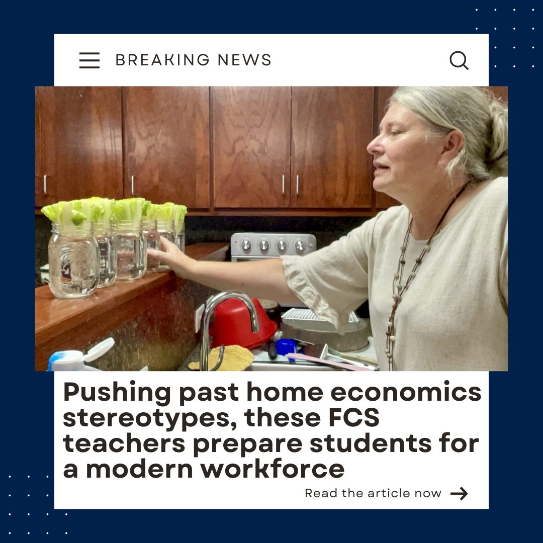 aafcs's tweet image. Check out how FCS teachers are revolutionizing education and preparing students for today’s dynamic workforce! 💼✨

Read the article by PBS: to.pbs.org/4fdQuUn

#Education #FCS #ModernWorkforce #News #AAFCS #ReadNow