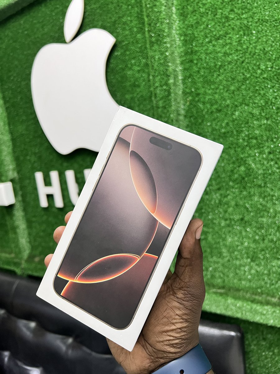 iPhoneHubStore's tweet photo. #X #Rwanda 

BRAND NEW IPHONE 16 PRO MAX | 256GB | AVAILABLE | ALL COLORS. 

Price: 2,100,000Rwf &amp; 1,500$ USD. 

WARRANTY: 24 Months &amp; 6 Months of Display Damage. 

 Please Contact us: +250 788 329 301 (WhatsApp / Call) We Also Offer DELIVERY SERVICES. THANK YOU . https://t.co/Bg01X3UjrK