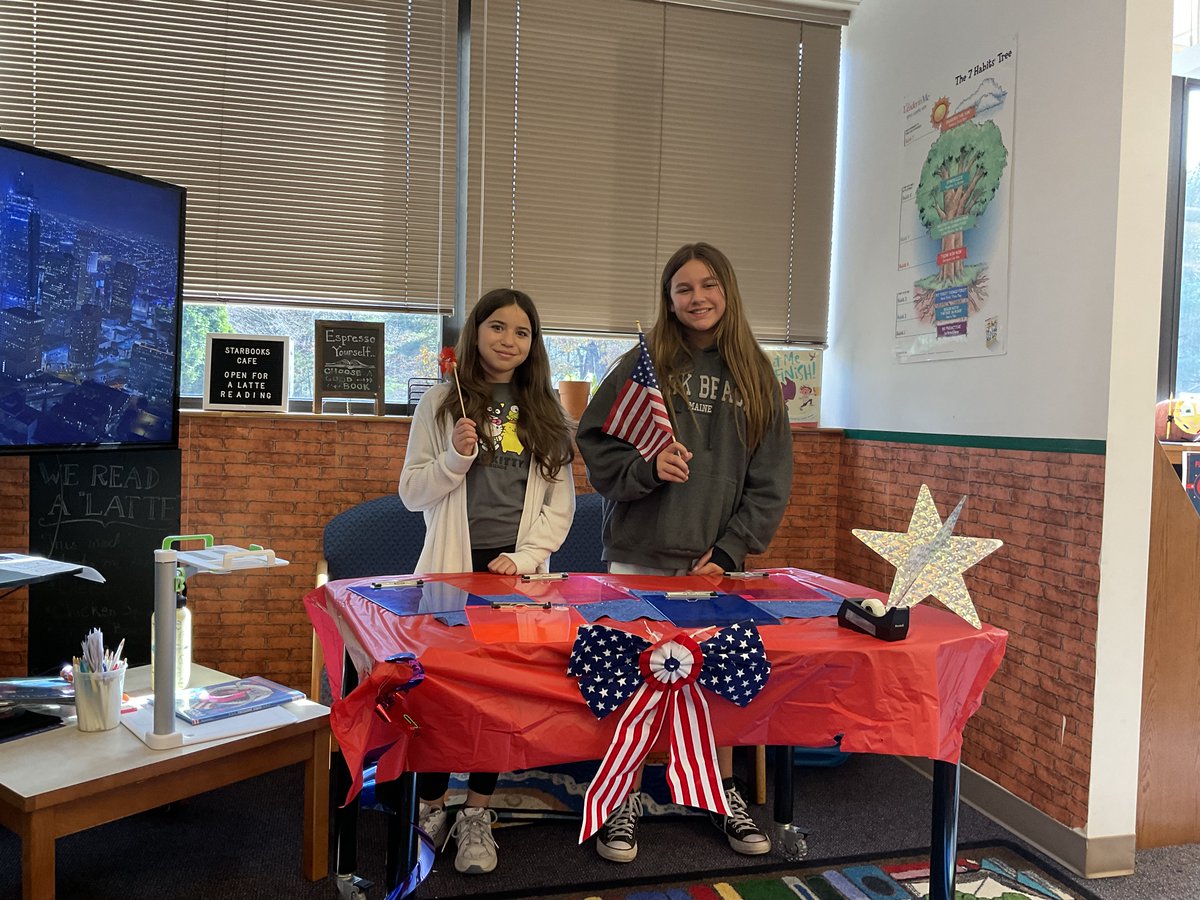 Lake George Elementary Library tweet media