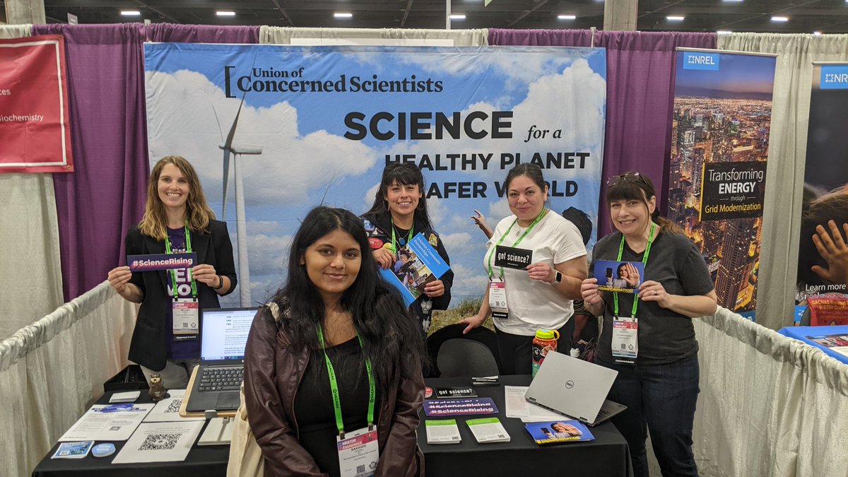 Hanging out at #sacnas24 at booth 1051--stop by, grab some stickers, and take action with us!