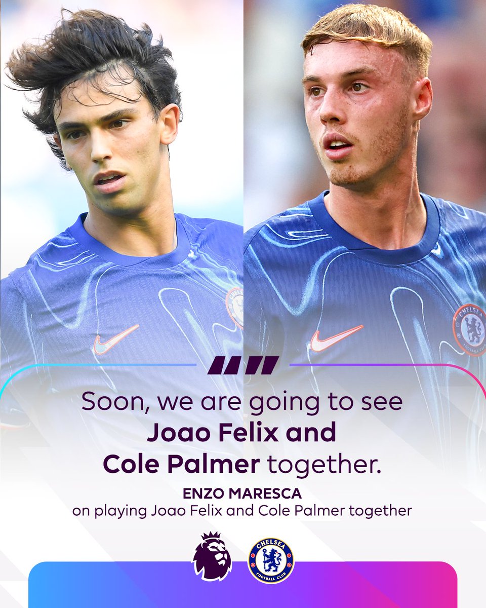 Who's excited at the prospect of Joao Felix and Cole Palmer starting together for the first time? 🤤
