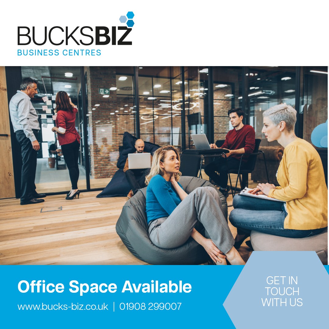 All our Office and Office Flex Spaces feature:

🤝 24 hour access
🤝 Free parking
🤝 Reception services (where applicable)
🤝 Discounted Telephone (Optional)

And so much more!

Contact us to find your next office space:

☎️ 01908 29907
💻 bucks-biz.co.uk