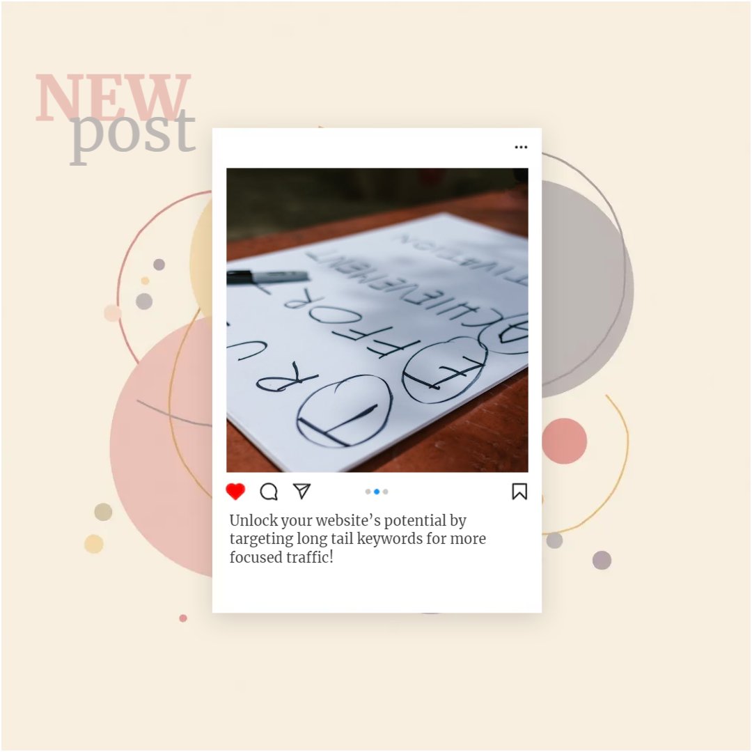 collabtechpro's tweet photo. Unlocking the secret to better traffic today! 🌼✨ Focus on long tail keywords! While they might have lower search volumes, they attract highly targeted audiences that are genuinely interested in what you offer. 

#SEOTip #LongTailKeywords #TargetedTraffic #ContentStrategy https://t.co/TrUdMQ7ryr