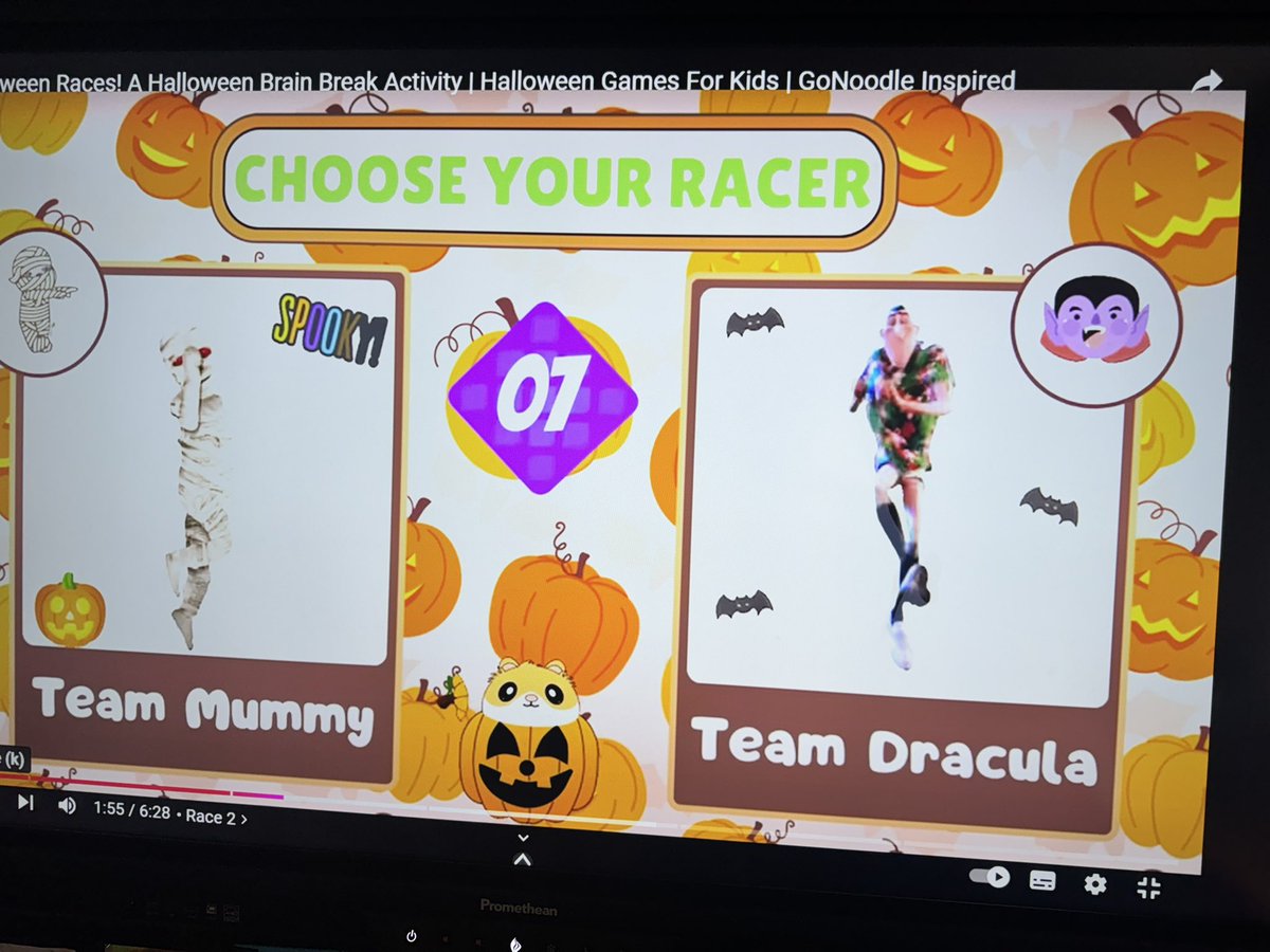 MrsGelston's tweet image. Halloween Brain Break Fun
This was a huge hit 

m.youtube.com/watch?v=AoEVto…
#p1fun #halloweenfun #brainbreak #hallloween #cps #fun #love #eyfs