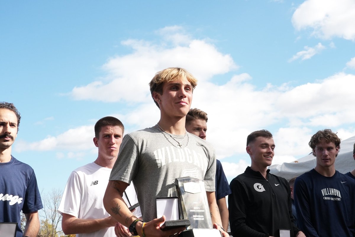 🏆 Winning Moments for the Wildcats 👀

Villanova scored a big team victory at the 2024 <a href="/BIGEAST/">BIG EAST Conference</a> Cross Country Championship.

The team scored 35 points on the heels of a 1-2 individual punch from Liam Murphy and Marco Langon. Butler was second with 41 and Georgetown finishes