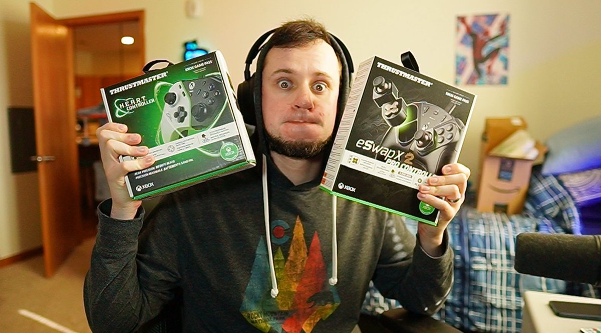 HUGE shoutout to <a href="/TMThrustmaster/">Thrustmaster Official</a> for sponsoring our community, and giving us the chance to try out their new HEART precision technology! 2 controllers to test out in the coming months, going live NOW to test it out, go grab yours here! bit.ly/BasiliskHEART