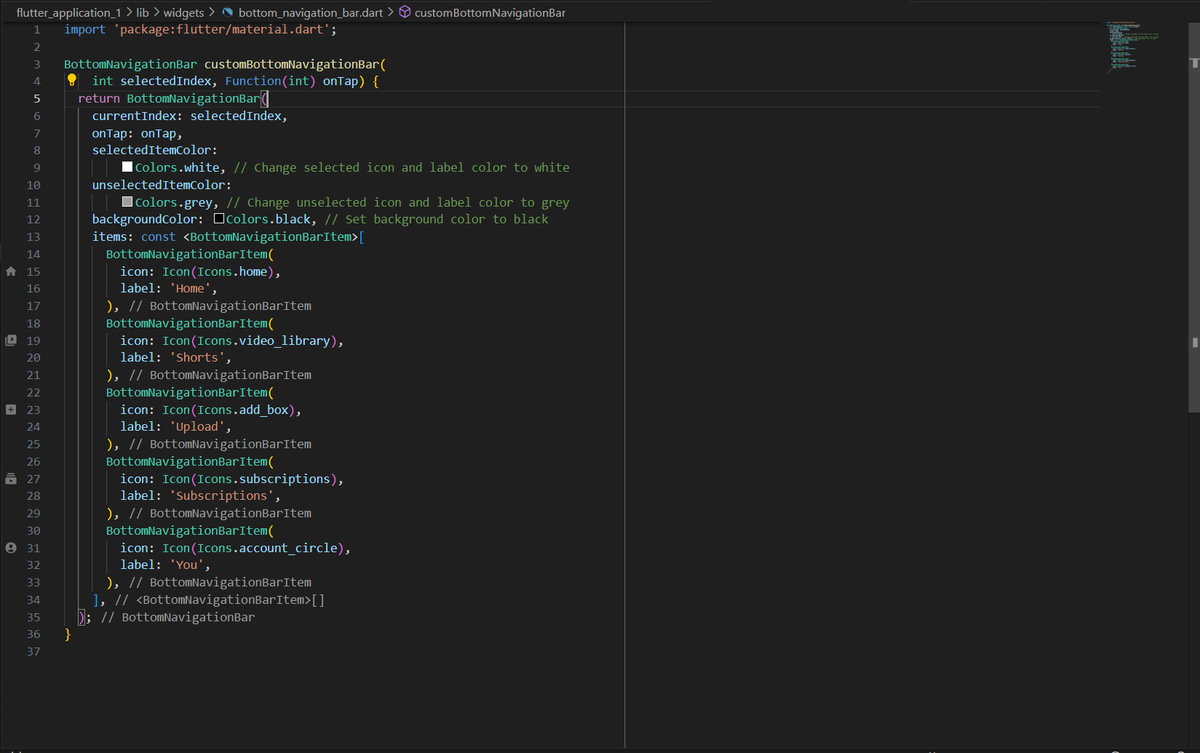 angmbabazi's tweet image. Day 1 of #30DaysOfCodingChallenge 
I&apos;m excited to dive into Flutter with all of you for the next 30 days! Starting today, I’ll be posting code snippets and UI screenshots. Today, I worked on the navigation bar!
#WomenInTech #GirlsWhoCode @Witi_Uganda @wituganda @BarbsBirungi