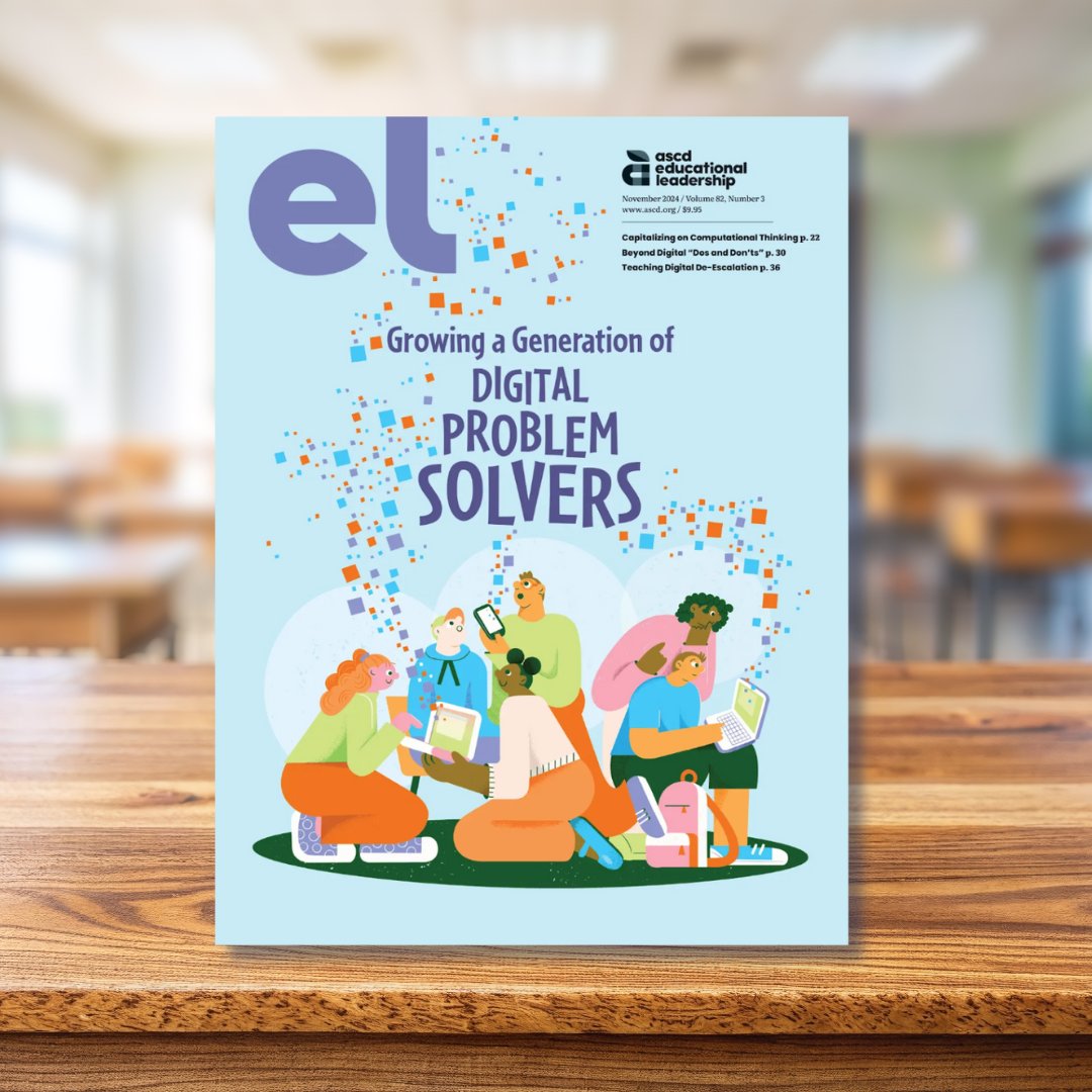 ASCD (@ascd) on Twitter photo In the Nov 2024 issue of Educational Leadership, explore strategies for nurturing digital skills that prepare students to be career-ready, tech-proficient, & conscious digital citizens. Build a generation that’s equipped for the digital age! <a href="/ELmagazine/">EL Magazine</a>
hubs.li/Q02WCGCv0 In the Nov 2024 issue of Educational Leadership, explore strategies for nurturing digital skills that prepare students to be career-ready, tech-proficient, & conscious digital citizens. Build a generation that’s equipped for the digital age! <a href="/ELmagazine/">EL Magazine</a>
hubs.li/Q02WCGCv0