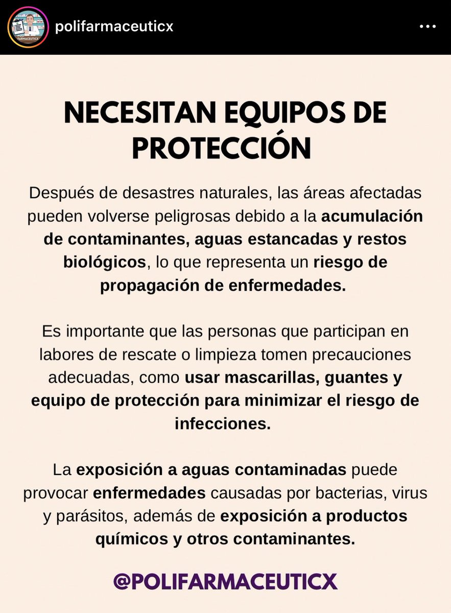 Ojito 👁 (@elojoquetodolv) on Twitter photo 🚨 Esto de <a href="/polifarmaceutic/">polifarmaceuticx</a> es IMPORTANTE.
🙏🏼 Pido difusión🙏🏼
#Dana #Valencia #Puntosderecogida #Equiposdeprotección 🚨 Esto de <a href="/polifarmaceutic/">polifarmaceuticx</a> es IMPORTANTE.
🙏🏼 Pido difusión🙏🏼
#Dana #Valencia #Puntosderecogida #Equiposdeprotección