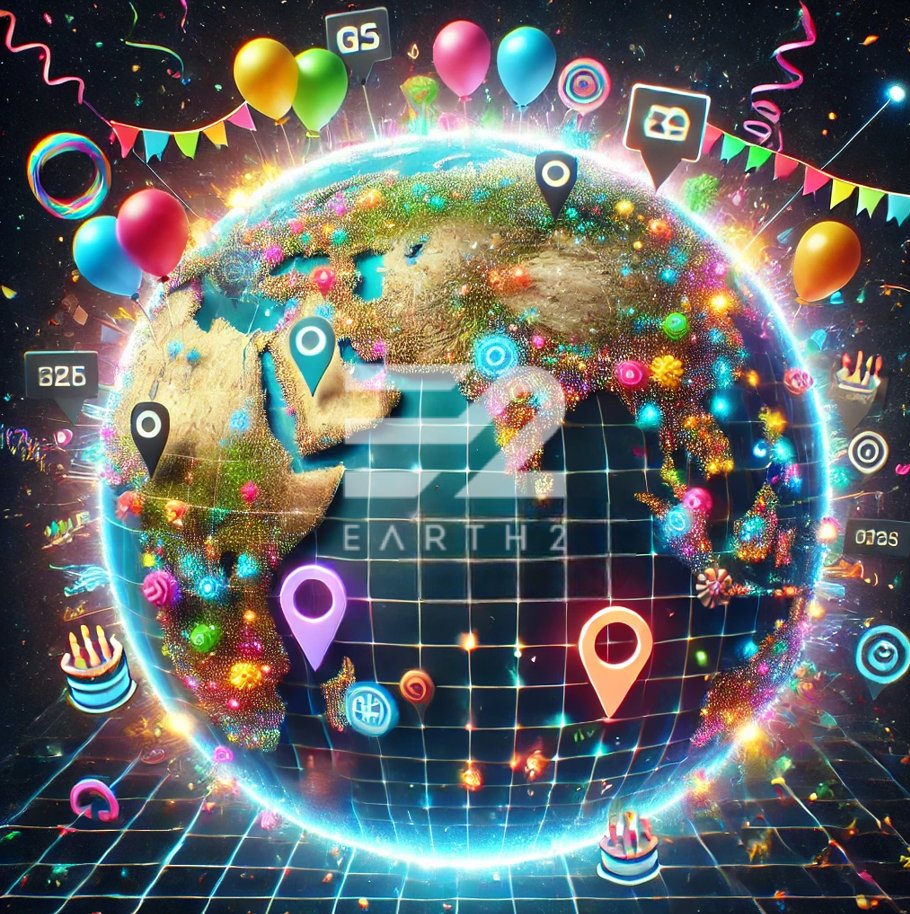 Alech_E2's tweet photo. 🌍🎉 Celebrating 4 years of Earth 2! Since 2020, this platform has revolutionized virtual real estate, creating immersive digital landscapes and building a vibrant global community that bridges real and virtual worlds. 
➡️ https://t.co/FcQbFxcAPx

#Earth2 #Earth2Anniversary https://t.co/1DGVHNXsqN