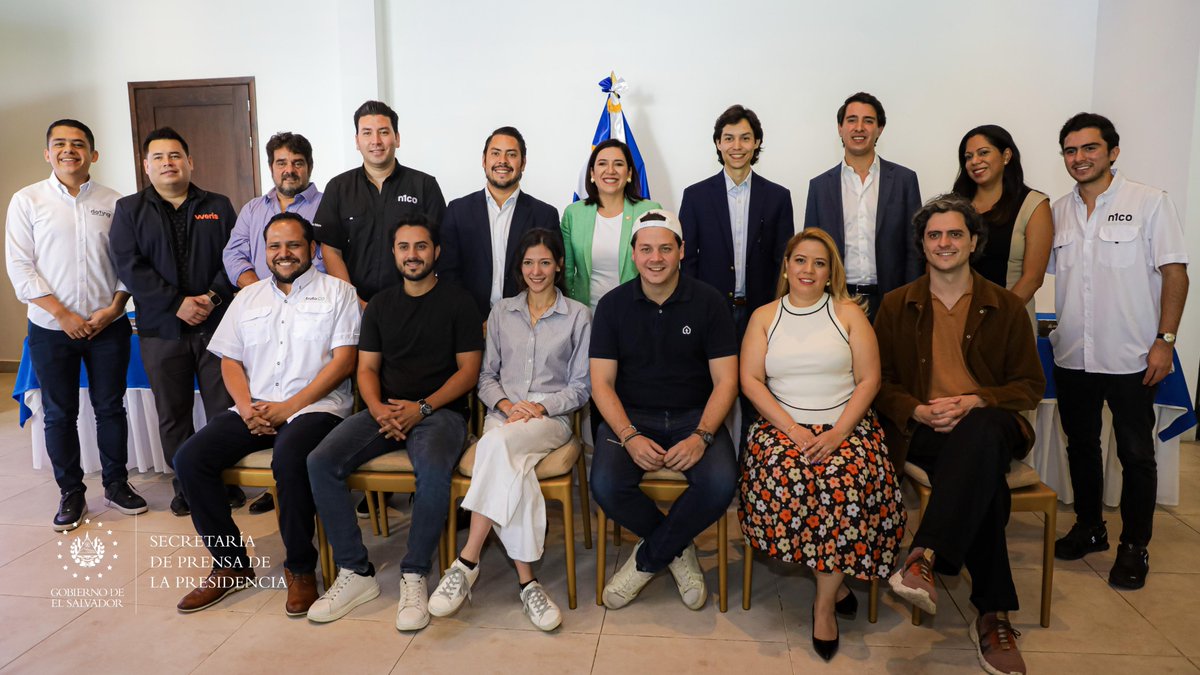 <a href="/WebSummit/">Web Summit</a> <a href="/nayibbukele/">Nayib Bukele</a> <a href="/EconomiaSV/">Ministerio de Economía</a> <a href="/MariaLuisaHayem/">María Luisa Hayem 🇸🇻</a> <a href="/investinSV/">Invest in El Salvador 🇸🇻</a> <a href="/rodrigoayalasv/">Rodrigo Ayala</a> <a href="/impacthubsal/">Impact Hub San Salvador</a> #WebSummitLisboa | El despegue económico de El Salvador impulsado por el Gobierno del Presidente <a href="/nayibbukele/">Nayib Bukele</a> tiene un profundo acento en la tecnología e innovación como uno de sus motores principales. La participación de estas 11 startups salvadoreñas en el <a href="/WebSummit/">Web Summit</a> es un