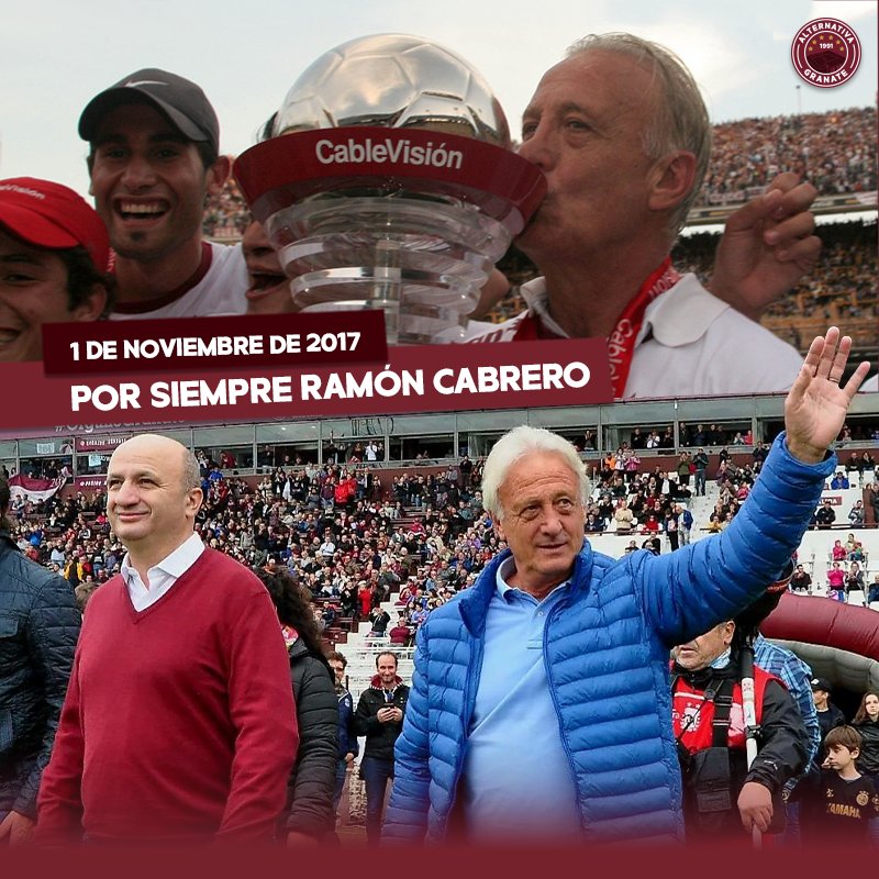 Alternatgranate's tweet photo. ♾️| POR SIEMPRE RAMÓN, ¡GRACIAS ETERNAS!

Se cumplen 7 años de la partida de Ramón Cabrero, una de las personas más importantes en la historia de nuestro amado Club Lanús

Todo hincha, socio y socia seguirá recordando cada momento vivido juntos a vos y todo lo que nos diste. https://t.co/wQdeeQWSRp