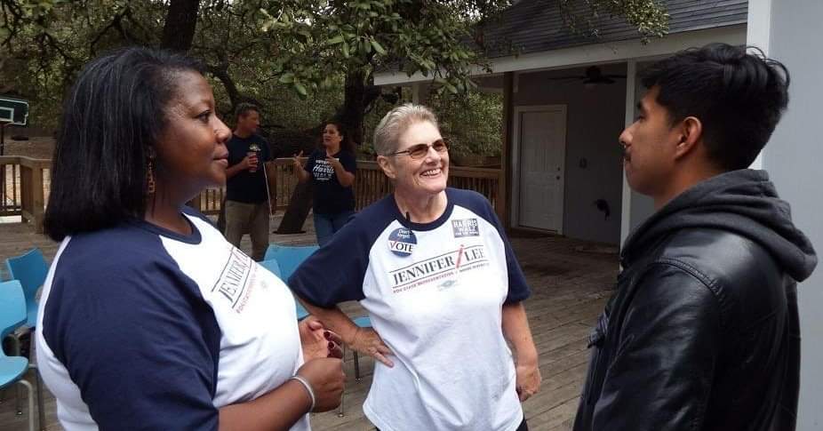 Jennifer4Texas's tweet photo. Shout to @BetoORourke  for making it to #BellCounty yesterday for a Rally to the Polls and to everyone who joined! Get out and vote today, polls don’t close until 7pm. Every vote counts and can make the difference in shaping our future. @VikkiGoodwinTX  @GinaForAustin https://t.co/C0paPXCA9i
