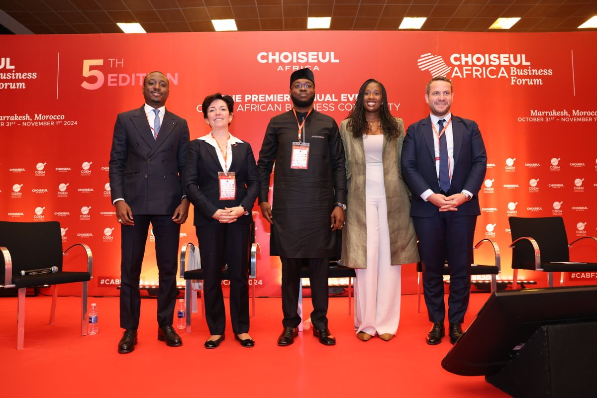 🔴 LIVE | #CABF2024 Afternoon Panels!
EN | Next up, a crucial panel on #EnergySovereignty (3:00-4:15 PM) 🌞💧 - Could Africa lead the future of renewables? Dive into the discussion with Olakunle Williams (<a href="/TetracoreGroup/">Tetracore Energy Group</a> ), <a href="/loicjaegert/">Loïc Jaegert-Huber</a>  (<a href="/ENGIEgroup/">ENGIE</a> ), <a href="/Aidadiiouf/">Aïda Diouf</a> (#Camusat),