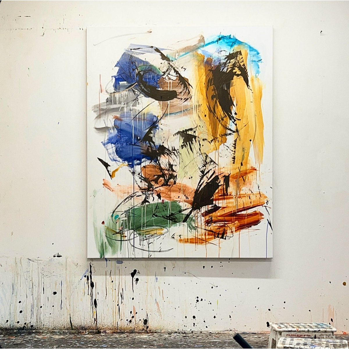 nikkihillsmith's tweet photo. Linger a While
5ft x 4ft
#art #abstractart #abstractpainting #artcollector #contemporaryart #contemporarypainting #kunst #modernart #modernpainting #painter #painting #paintingoncanvas #studioview https://t.co/71eSFOgzky