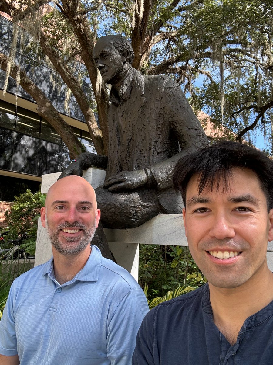 DePrince Group (@deprincefsu) on Twitter photo I had a great time hosting Nick Rubin for a seminar this week! Here we are with the statue of Dirac on FSU's campus. Did you know Dirac is buried in Tallahassee? Yesterday we made a trip to his grave, which is ~5 miles north of here. <a href="/nick_c_rubin/">Nick Rubin</a> I had a great time hosting Nick Rubin for a seminar this week! Here we are with the statue of Dirac on FSU's campus. Did you know Dirac is buried in Tallahassee? Yesterday we made a trip to his grave, which is ~5 miles north of here. <a href="/nick_c_rubin/">Nick Rubin</a>