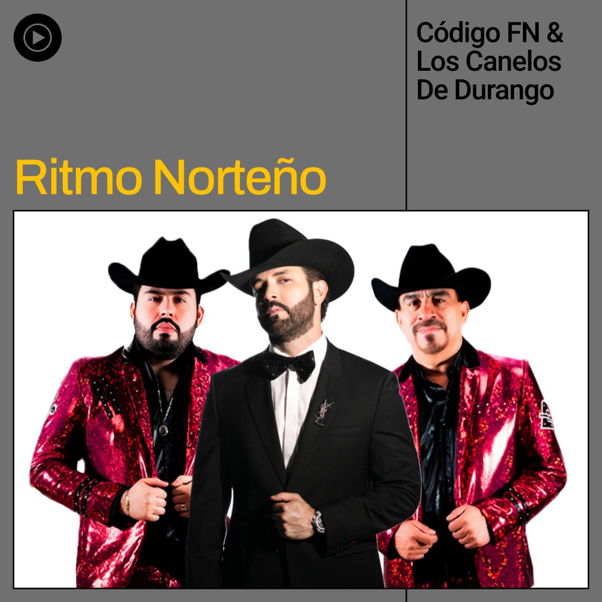CÓDIGO FN (@codigofn) on Twitter photo Gracias a <a href="/youtubemusic/">YouTube Music</a> por incluirnos en la Playlist “Ritmo Norteño”
#XVAñosEnCodigo #XVRecargado 💿 #LosCanelosDeDurangoOfficial Gracias a <a href="/youtubemusic/">YouTube Music</a> por incluirnos en la Playlist “Ritmo Norteño”
#XVAñosEnCodigo #XVRecargado 💿 #LosCanelosDeDurangoOfficial