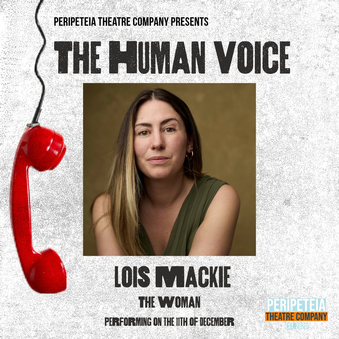 Peripeteia Theatre Company (@_peripeteia) on Twitter photo We had a chat to Lois Mackie, who is performing as The Woman on the 11th of December, about the show!
A thread of what we spoke about.
Three nights. Three different actors. Three different interpretations. Tickets on sale now!
<a href="/kingssalford/">The Kings Arms</a> We had a chat to Lois Mackie, who is performing as The Woman on the 11th of December, about the show!
A thread of what we spoke about.
Three nights. Three different actors. Three different interpretations. Tickets on sale now!
<a href="/kingssalford/">The Kings Arms</a>