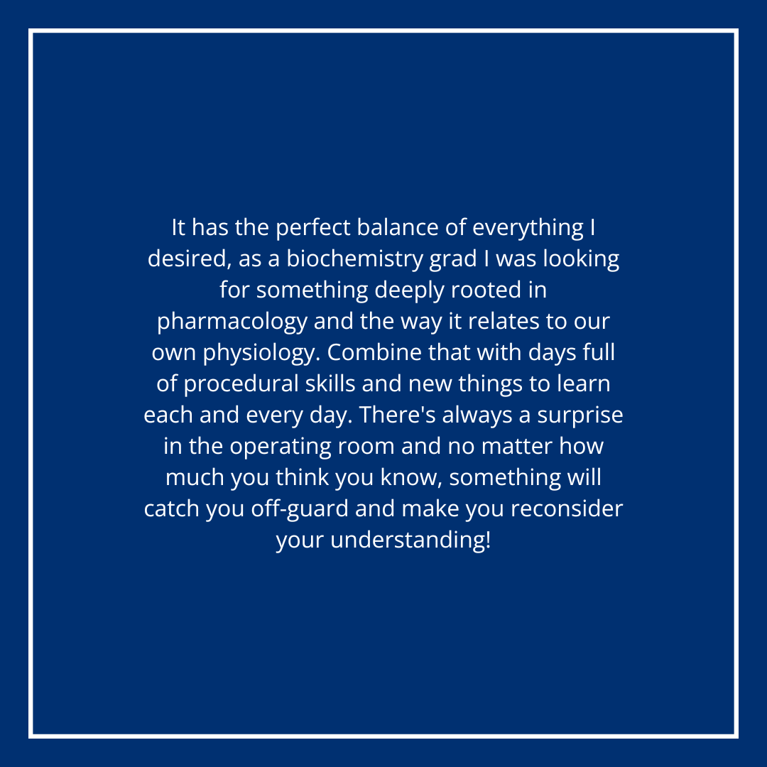 Master of Science in Anesthesia Program tweet media