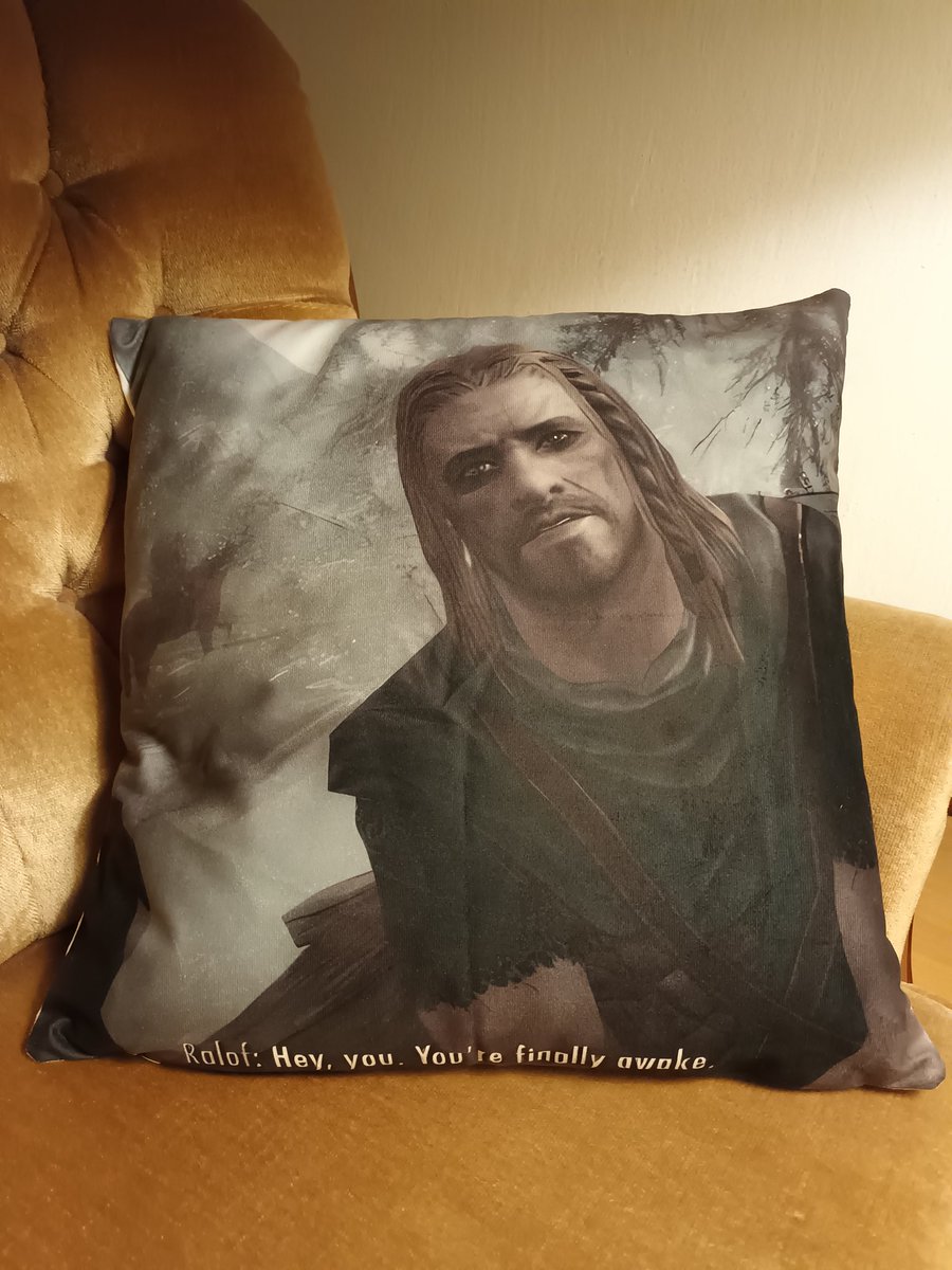 CaptainBalus's tweet image. Tökéletes díszpárna huzat nem létez...

(Születésnapi ajándék a bátyáméktól.)