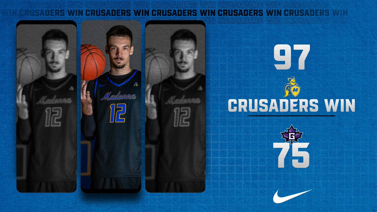 CRUSADERS WIN‼️

1️⃣1️⃣ Young - 15 pts, 5-9 FG, 5 rebs
0️⃣ Anderson - 14 pts, 5 rebs
1️⃣2️⃣ Sassaroga- 14 pts, 6-7 FG
3️⃣4️⃣ MacLellan - 10 pts, 3 asts

#CrusaderNation