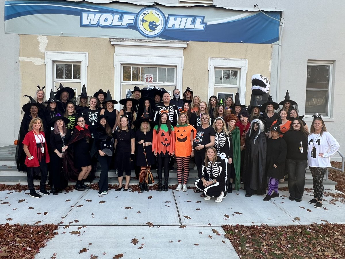Happy Halloween from the Wolf Hill Crew! Love working with these amazing g educators! <a href="/OPSchoolsNJ/">Oceanport Schools</a>