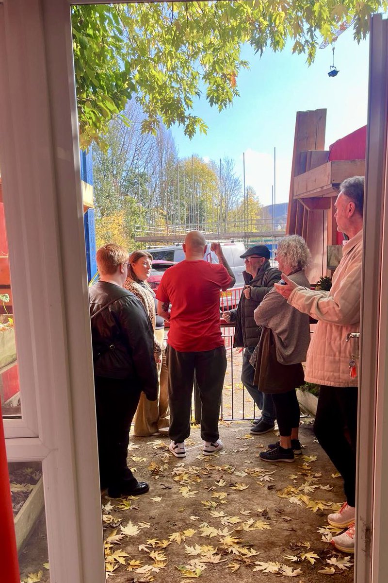 A great day at our Community Open Session for Big Shed with <a href="/RHAWales/">@RHAWales</a>  at #buildSHED

Thanks to our @BryntegSchool #welshbaccvolunteers for your help 👏

#buildingabrightertomorrow #lovetonypandy #teamwillis