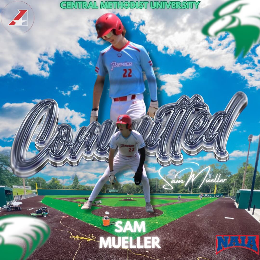 I am very blessed to announce that I am continuing my academic and athletic career at Central Methodist University. I would first like to thank my parents/family for supporting me through this journey and would also like to thank my coaches and teammates for the support.