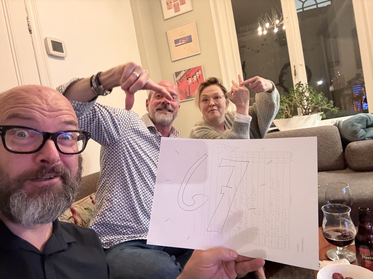 ljaarsveld's tweet photo. @Top2000agogoNTR 

Rocks and Sugar eindigen met 67 punten!!! Thxz voor deze heerlijke quizzzz!! https://t.co/hkcKPcAEU9