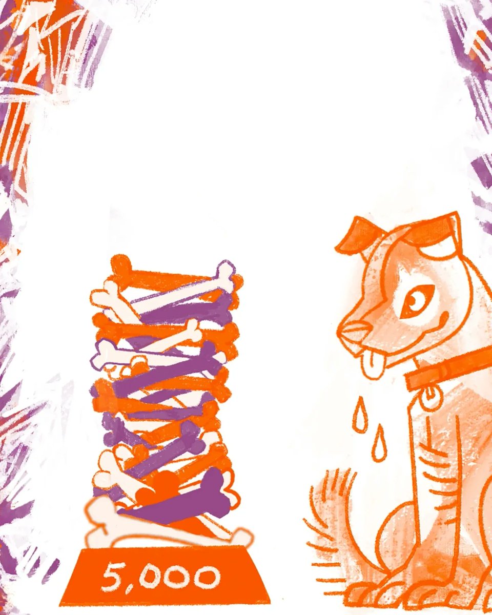 CJSF's tweet image. We’re halfway to our #Fundrive goal of $10,000! Throw us more bones + be #RadiosBestFriend this #FundriveWeek: donate online @ cjsf.ca/donate, pledge by phone or send a cheque to CJSF Radio!

🧡 For more info + a running donation tally, visit cjsffundrive.ca.