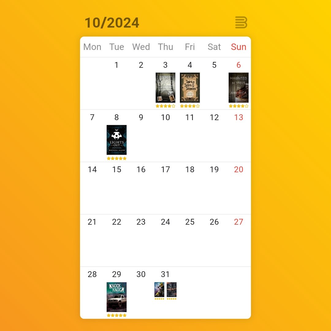 Read seven books in October 
 Three 4 star books
 Four 5 star books 
My favorite was Knock Knock by Nordika Night 

#octoberreads #monthlywrapup #beersbooksandboos #october2024 #readingwrapup #readingwrapup2024