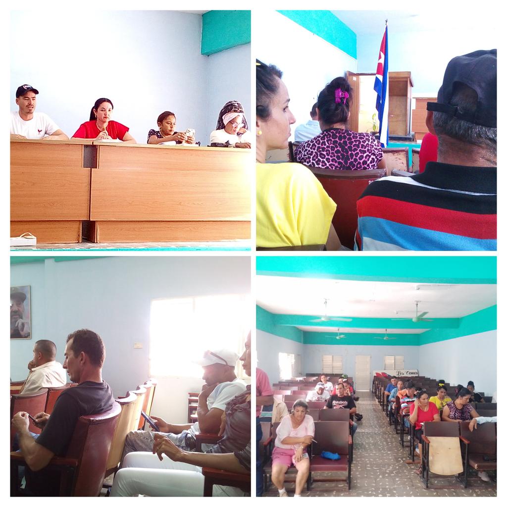 ONEImpioMajagua's tweet photo. Se realiza el pleno del comité municipal del PCC en #MajaguaUnida, dónde evaluamos el funcionamiento interno del partido y temas de impacto económico y social para el territorio. #LatirAvileño
#MajaguaUnida
#OneiCiegodeAvila
@AvilaOnei
@denierbertolis https://t.co/tofwNLgbk2
