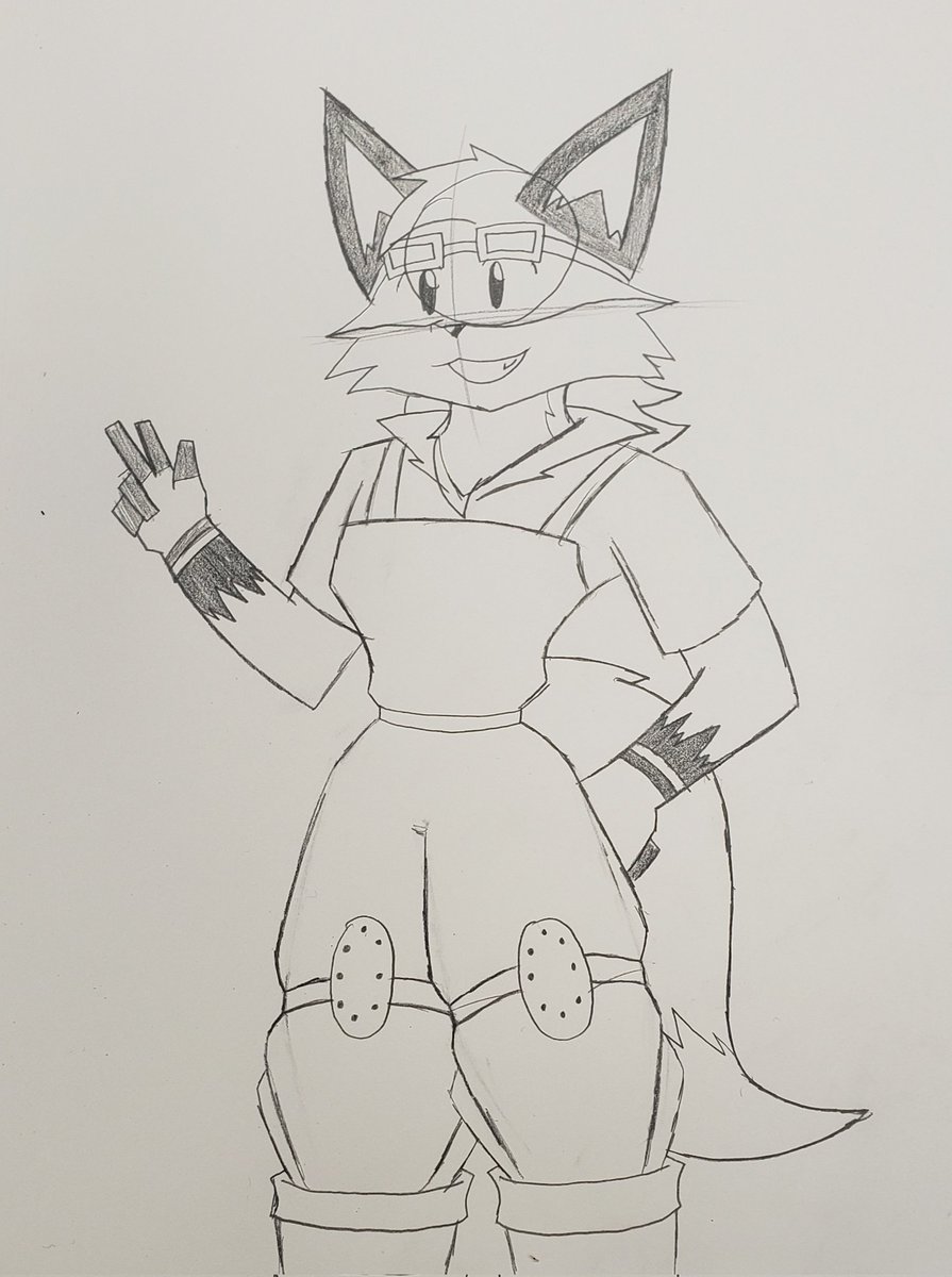 RaiPhox's tweet photo. Rai, but an actual Fox and not a Delphox!
---
#furry #anthro #fox #foxanthro #foxfurry https://t.co/stzoNKFLso