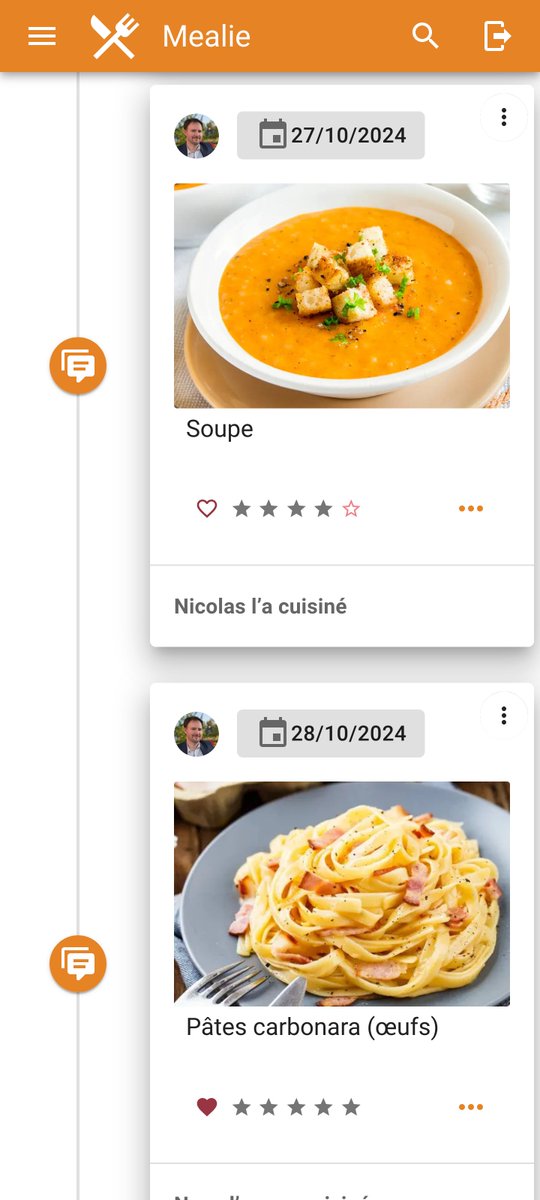 J'ai trouvé le système de gestion de recettes/menu/courses/ingrédients ULTIME 😱
#opensource #autoherbergé cela va de soi.
Ça s'appelle mealie.io on peut trier ses ingrédients, ustensiles, menus, recettes, gérer les courses avec des tags et tout éditer.
CC <a href="/Korben/">Korben</a>