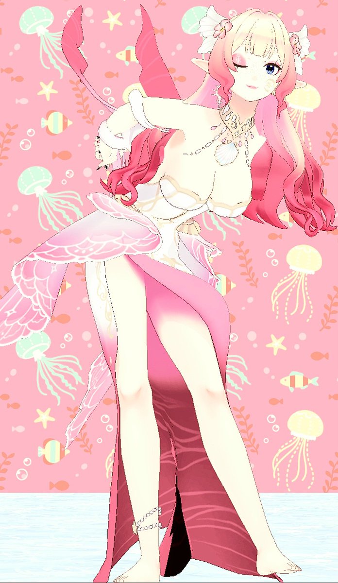 SirenityVT's tweet photo. My eyes are up here~! Where are you looking? 😉🩷🤍🌸 #koifishgoddessofgoodfortuneandlight #beyondthevail #darsis #darsisempire #sirenity #sirenityvt #vtuber #dragon #koi #koimermaid #mermaid #reality #reality_app_official https://t.co/D33jbhD7at