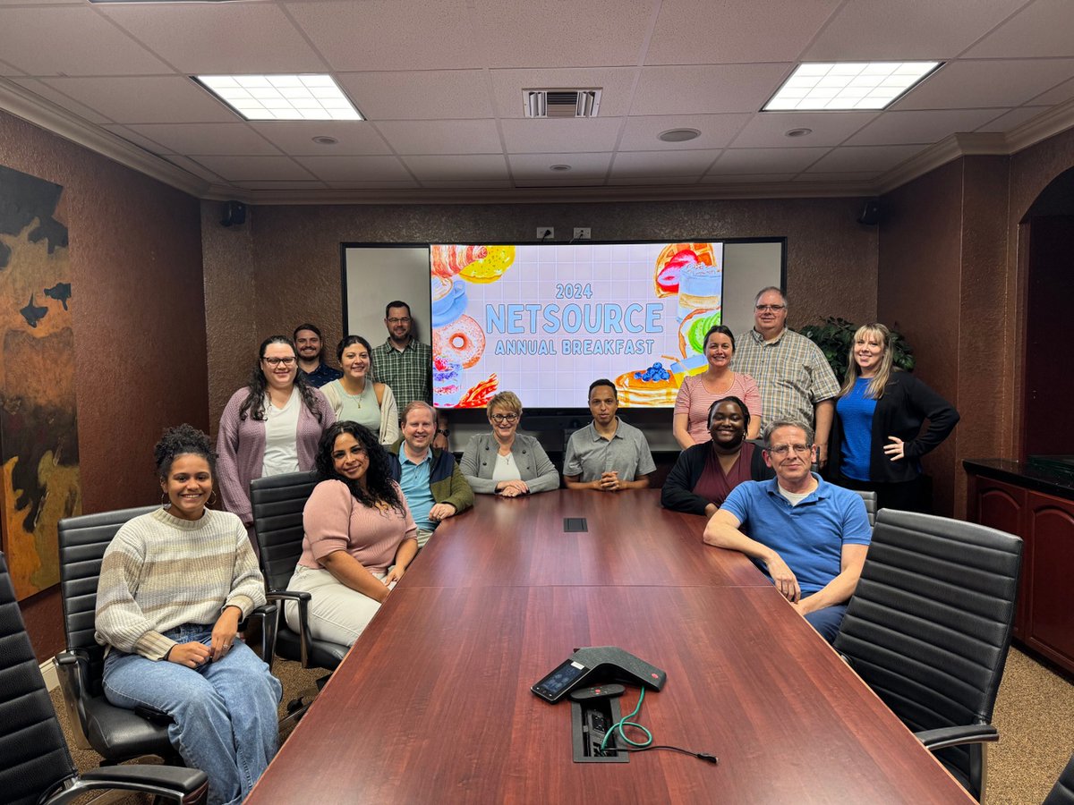 NetSourceMedia's tweet image. Our annual fall breakfast is one of everyone&apos;s favorite days of the year 🥞😋 We had to reschedule twice due to hurricanes but we made it happen!