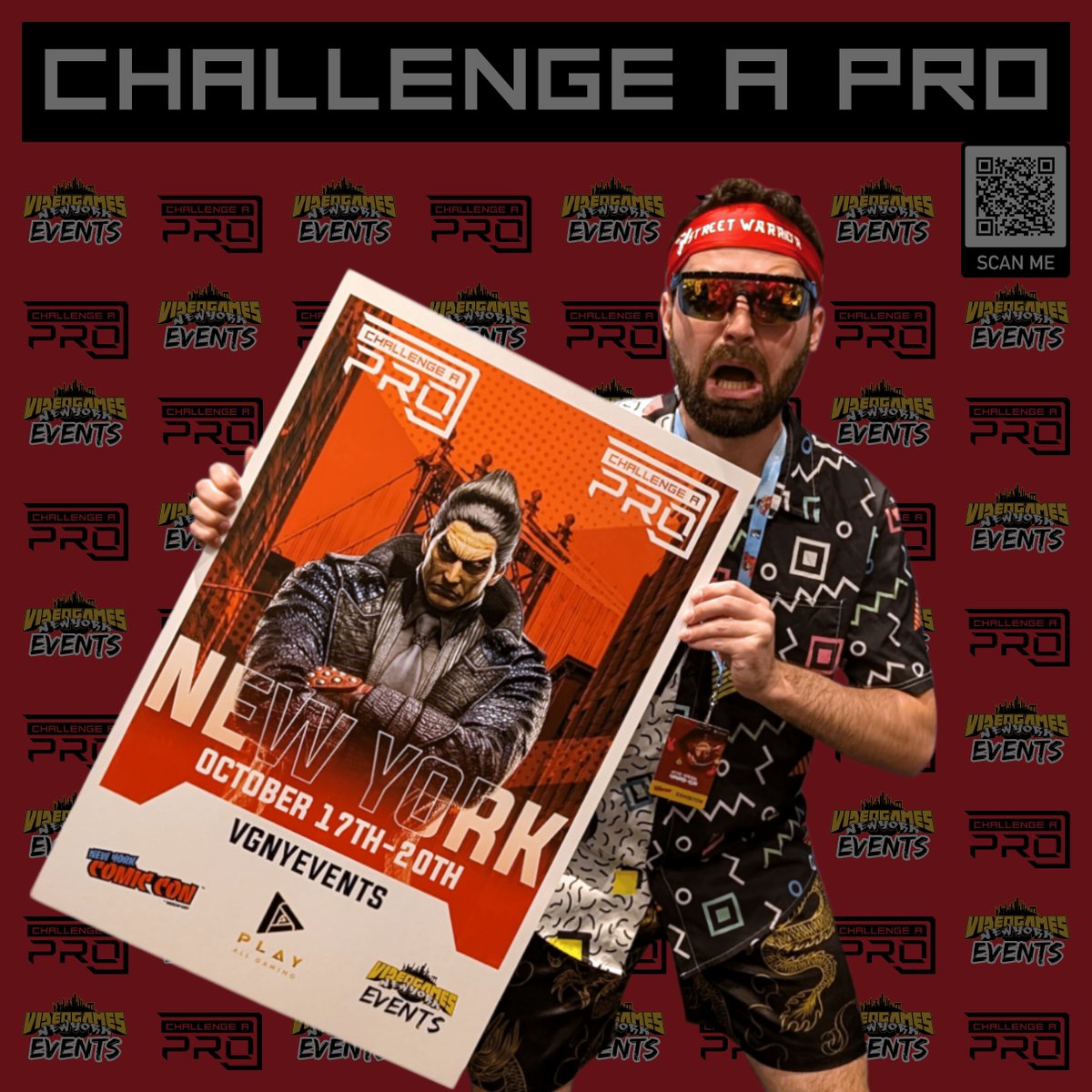 We can't forget about our other #NYCC24 host, <a href="/ESR_tv/">Big A Anime | 24/7 Anime Content</a>'s Tyler Crosby aka Samurai who not only enticed the audience during with his commentary but also proved to be a formidable  foe at Super Smash Bros Melee during his #ChallengeAPro segment!

#NYCC #NYCFGC #ESR #Host #VGNYevents