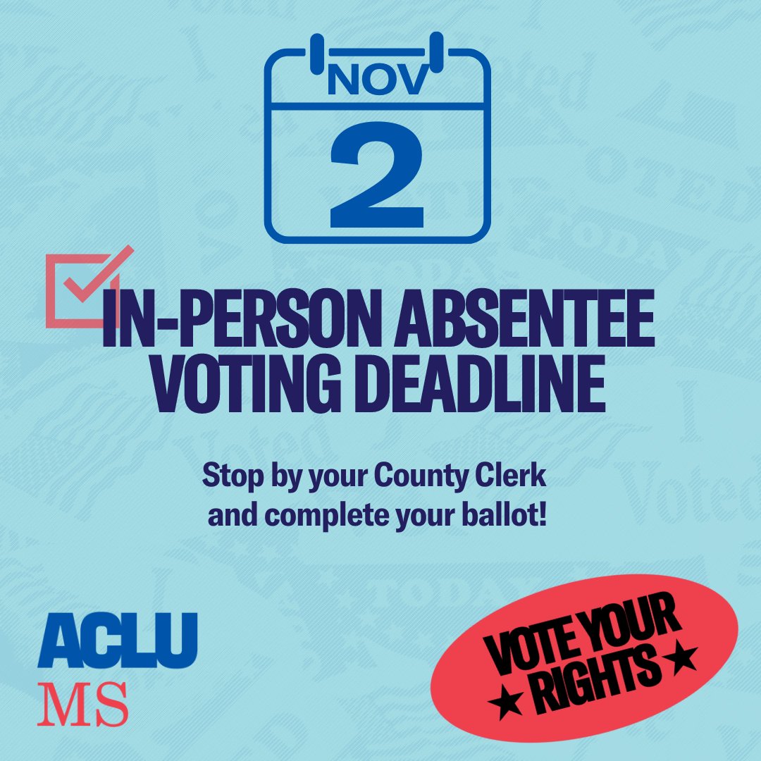 ACLU of Mississippi tweet media