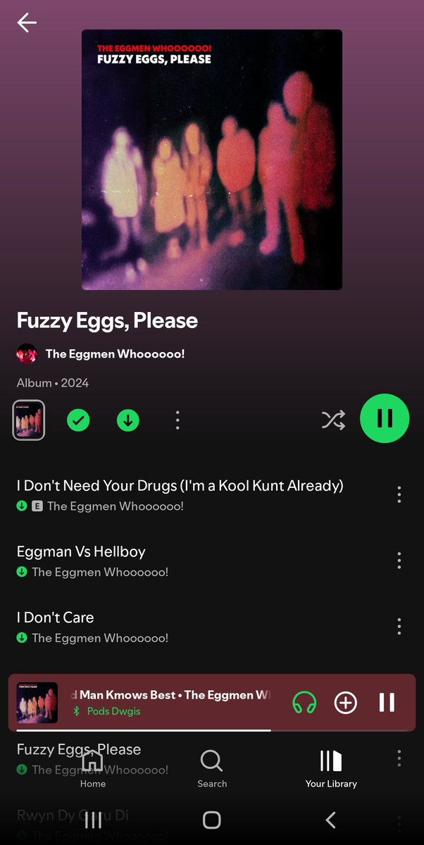Glad to hear parts of the great <a href="/elgoodomusic/">El Goodo</a> still making music. Like it <a href="/TheEggmenWhooo/">The Eggmen Whoooo!</a> - nice tunes / vibes. Gwych. Diolch 👍😎