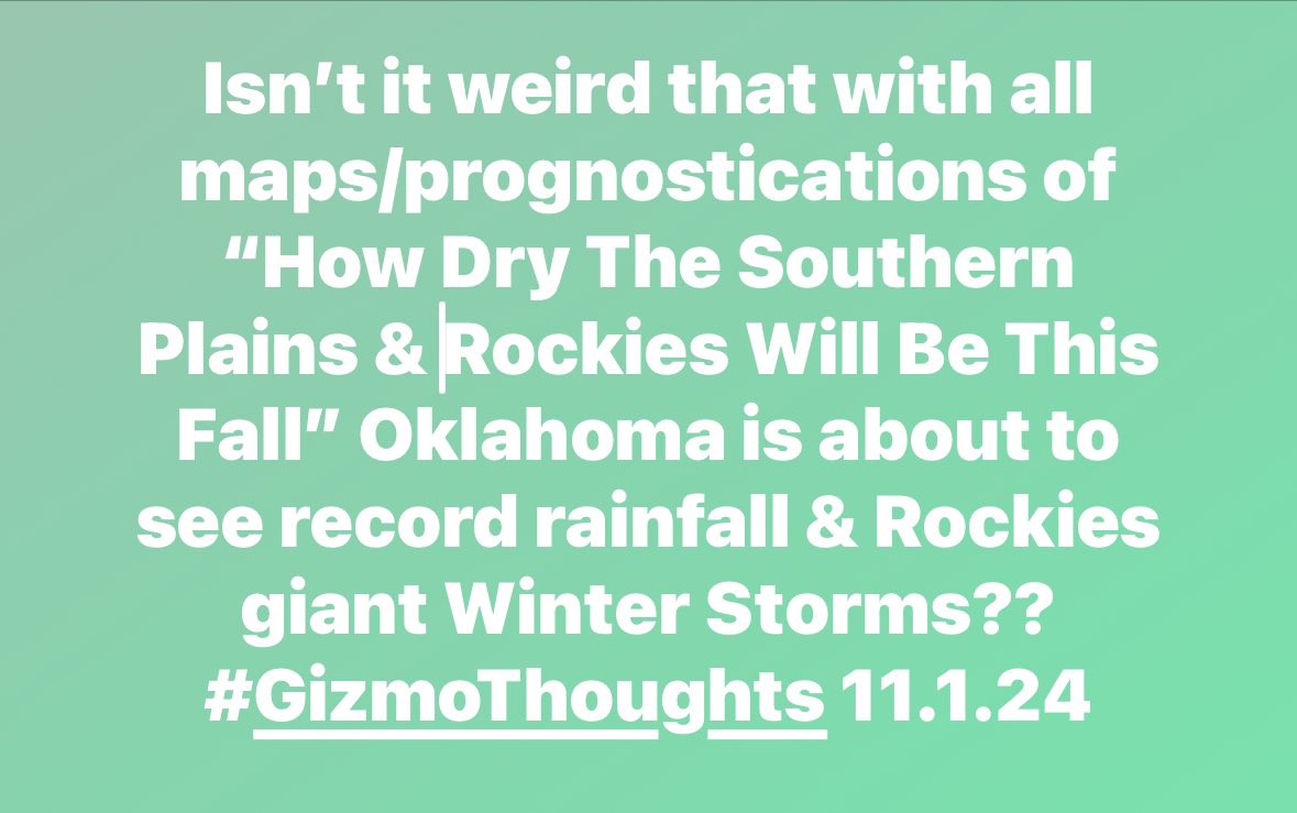 MikeMorganKFOR's tweet image. #GizmoThoughts @ReedTimmerUSA #okwx #cowx #nmwx #txwx #wxtwitter
