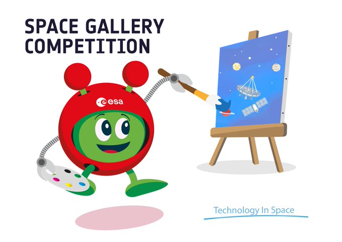 ESA_Italia's tweet photo. 📅 Invia il tuo lavoro entro il 30 novembre 2024 per avere la possibilità di vincere premi cosmici e vedere il tuo capolavoro presentato nella Space Gallery di @Paxi_ESAKids ! 🚀✨
#SpaceGallery #ArtCompetition #Proba3 #ESAKids https://t.co/1B9lggHjQ2