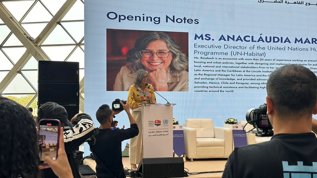 AnacludiaRossb1's tweet photo. We officially ushered in the Cairo Urban Week at the iconic Grand Egyptian Museum. 

I am inspired by Egypt's legacy in sustainable urban development, embracing past wisdom to inspire a resilient urban future.

 #CairoUrbanWeek #WUF12 https://t.co/3ESUR9mI9S