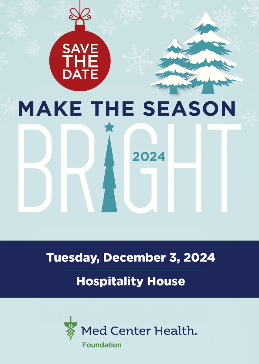 Light Up BGKY (@lightupbgky) on Twitter photo For 25+ years <a href="/MedCenterHealth/">Med Center Health</a> "Make the Season Bright" offers ways to honor someone while supporting health. Returning Tues, Dec 3, 6pm, donations support the Hospitality House, a home-away-from home that makes life better for families in our communities.
medcenterhealth.org/found.../make-… For 25+ years <a href="/MedCenterHealth/">Med Center Health</a> "Make the Season Bright" offers ways to honor someone while supporting health. Returning Tues, Dec 3, 6pm, donations support the Hospitality House, a home-away-from home that makes life better for families in our communities.
medcenterhealth.org/found.../make-…