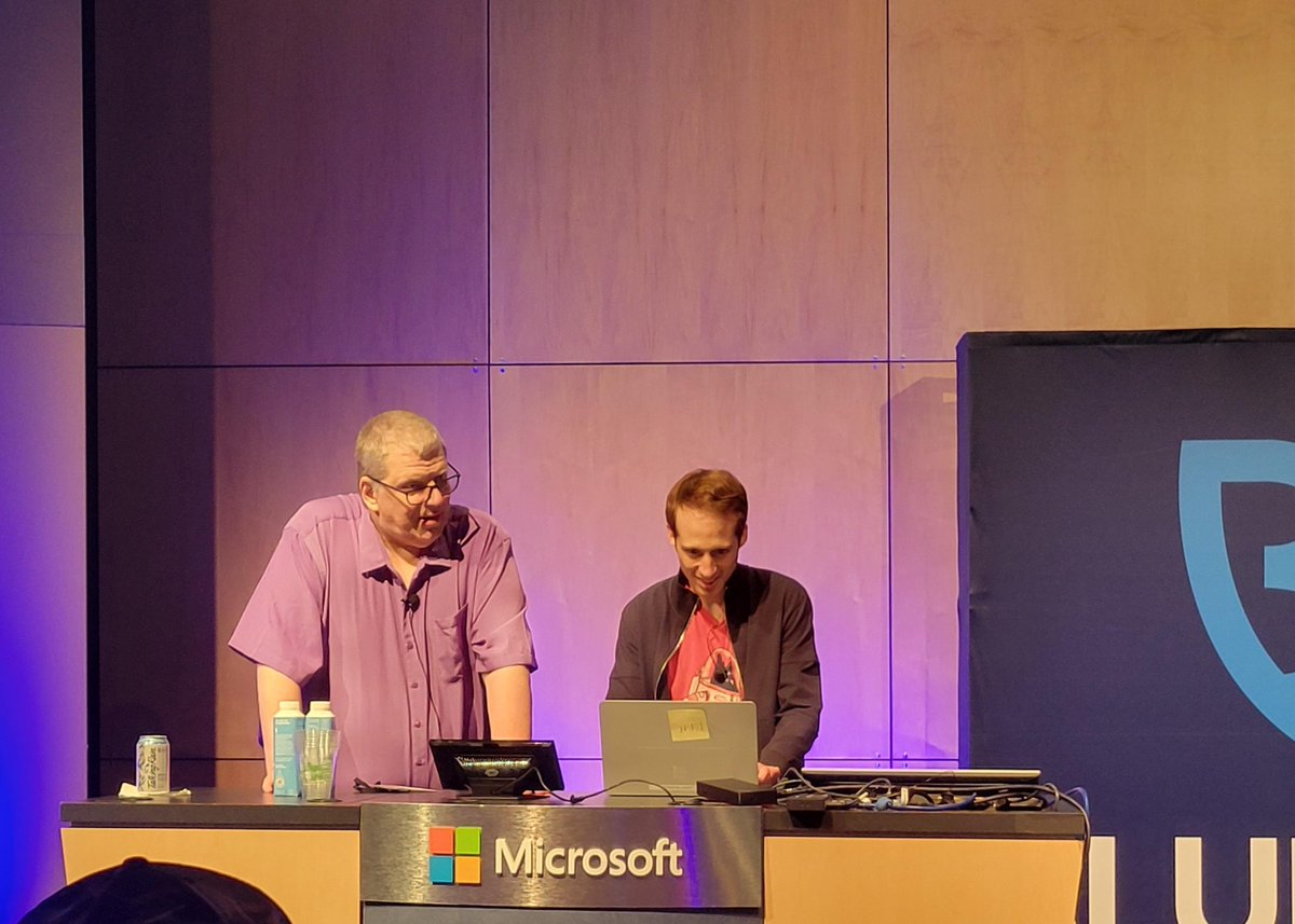 DonWiillitsV2's tweet image. Had great fun Wednesday with Michael Bargury (@mbrg0 ) at Microsoft&apos;s BlueHat (#Bluehat) security conference on Wednesday. Our talk focused on risk reduction in Low-Code/No-Code platforms (x.com/MSFTBlueHat/st…).