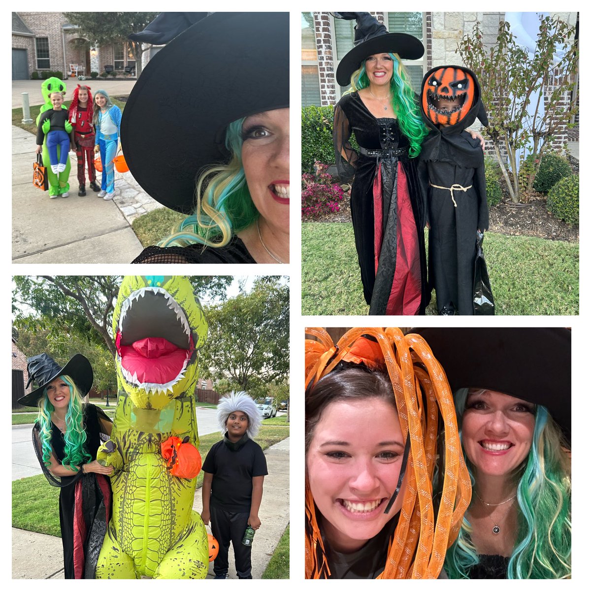 angelaatkagan's tweet image. Witching you a Happy Halloween! This is one of my favorite nights of the year🎃! I love when my students knock on my door. No tricks, just treats for these little pumpkins! #mrspink4thgrade #vaughnelemfisd @MsBohls